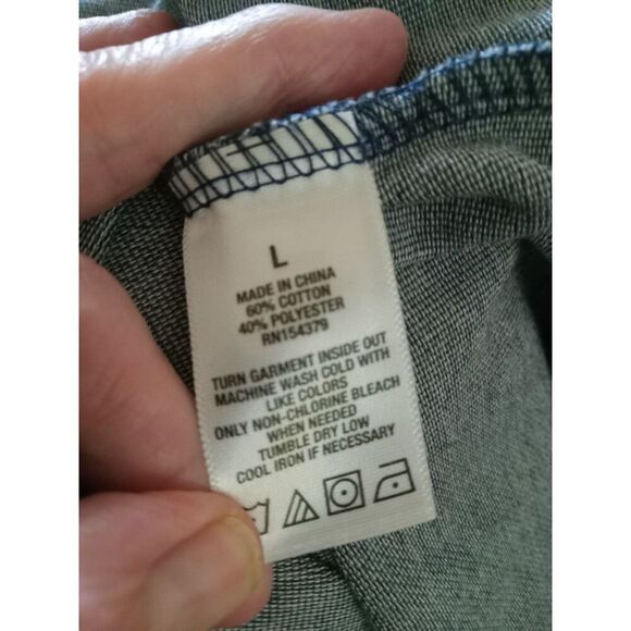 Aeropostale NEW without Tags Polo. Navy blue & white. Size Large. - Picture 5 of 6